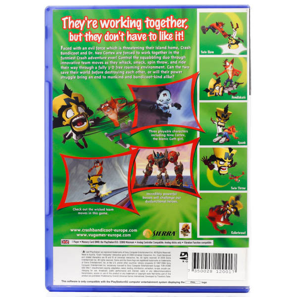 Crash Twinsanity - PS2 Spill - Retrospillkongen