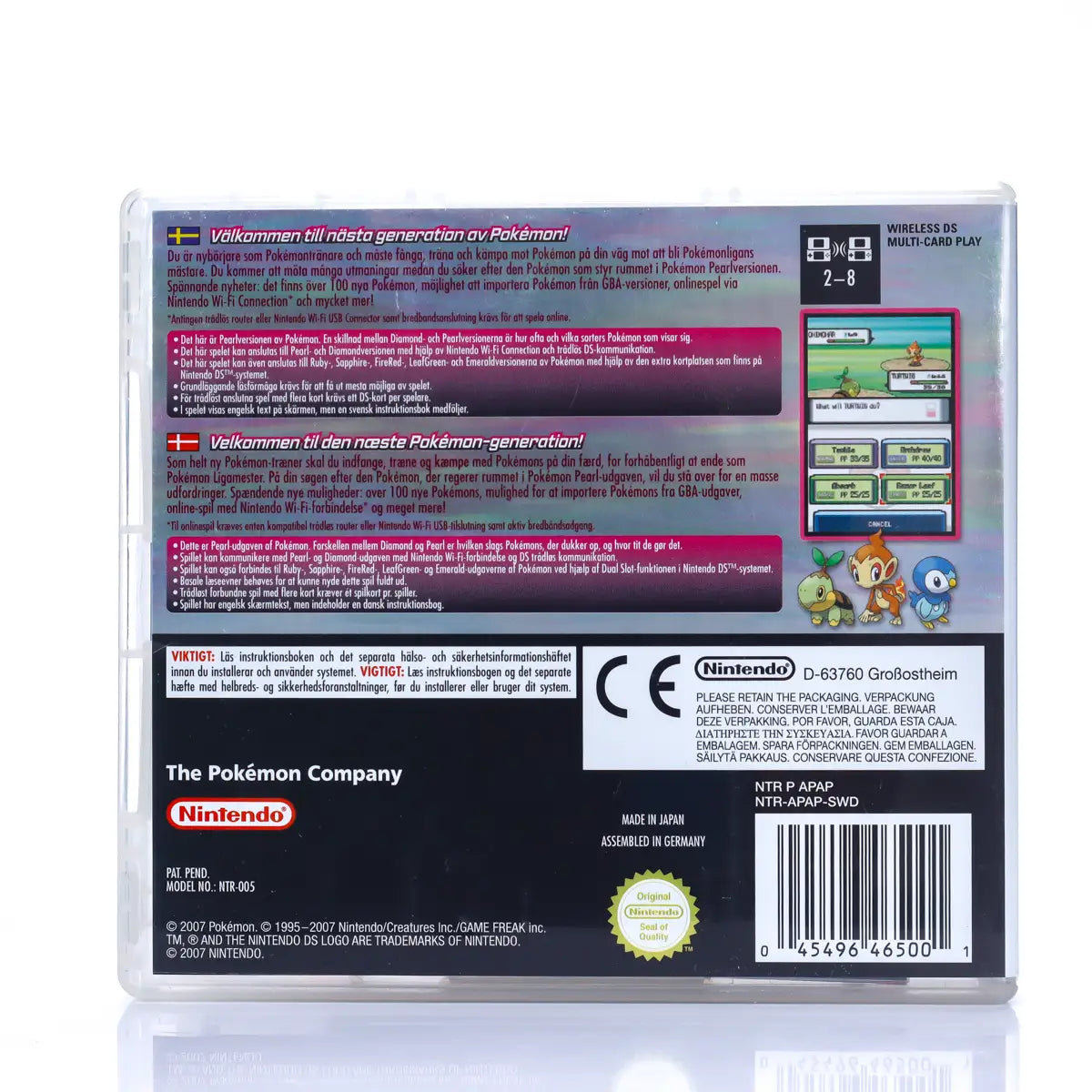 Pokémon Pearl Version - Nintendo DS spill - Retrospillkongen