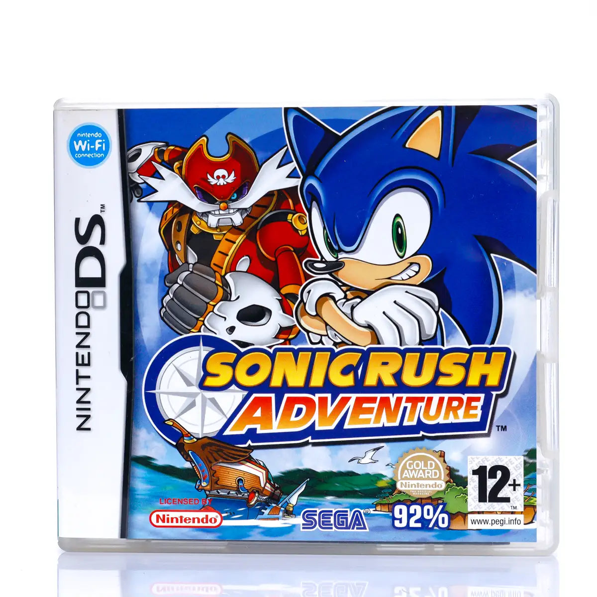Sonic Rush Adventure - Nintendo DS spill - Retrospillkongen
