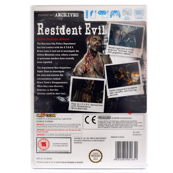 Resident Evil - Wii spill (Forseglet) - Retrospillkongen