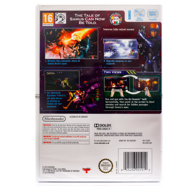 Metroid: Other M - Wii spill (Forseglet) - Retrospillkongen