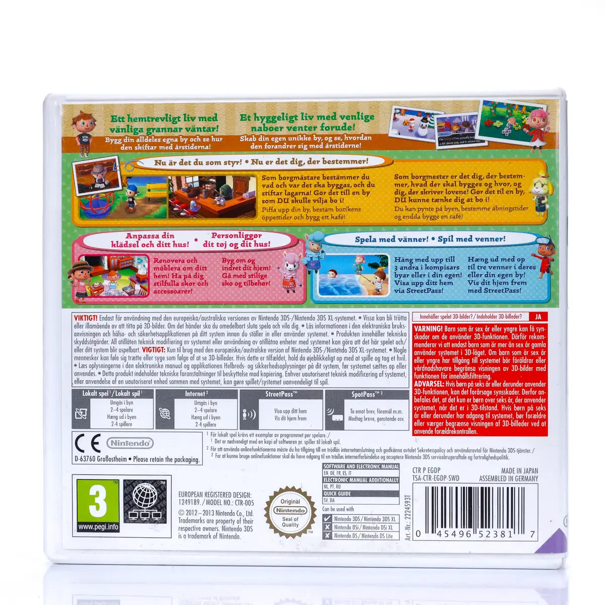 Animal Crossing: New Leaf - Nintendo 3DS - Retrospillkongen