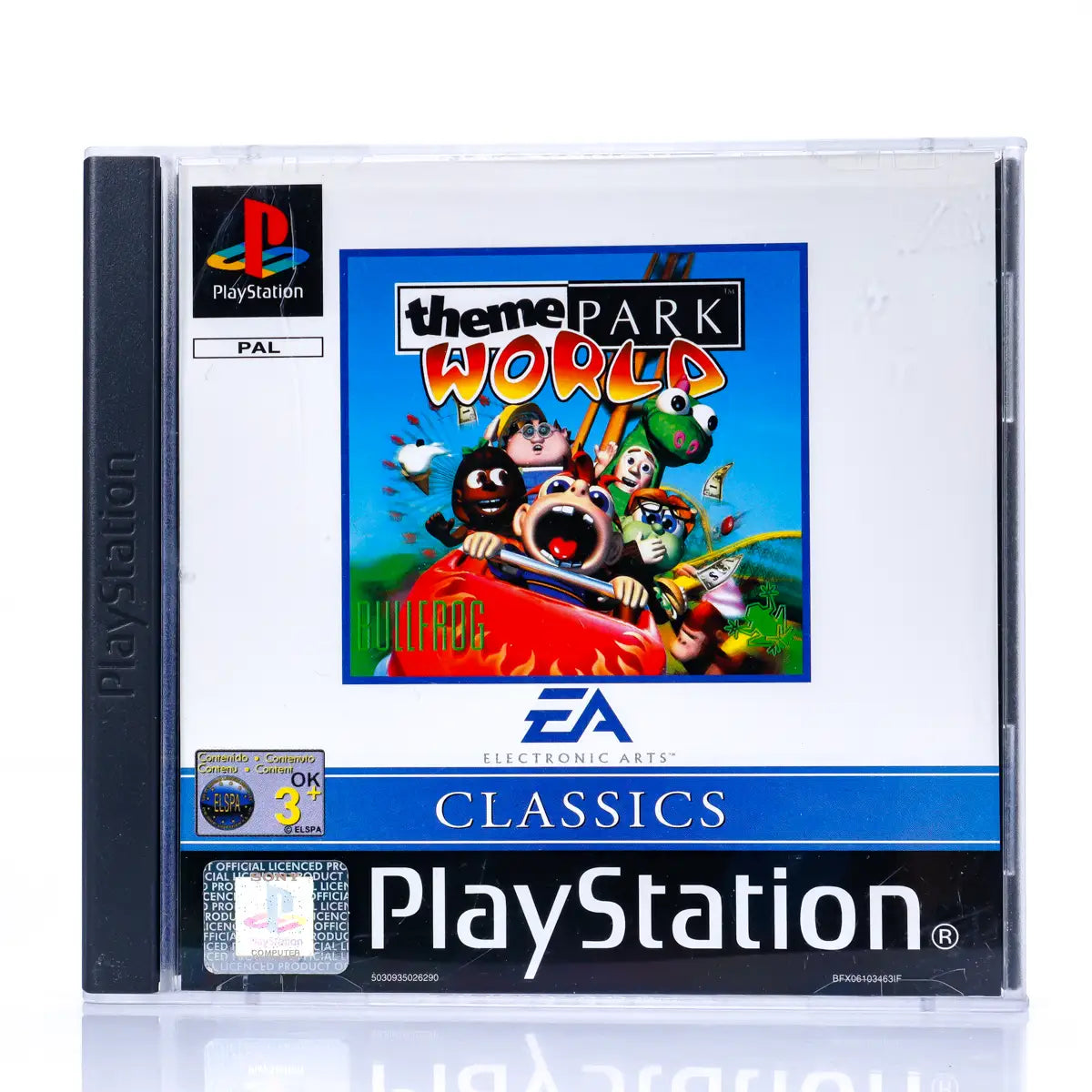 Theme Park World – PS1 – PlayStation 1 – PAL – Complet Et Testé