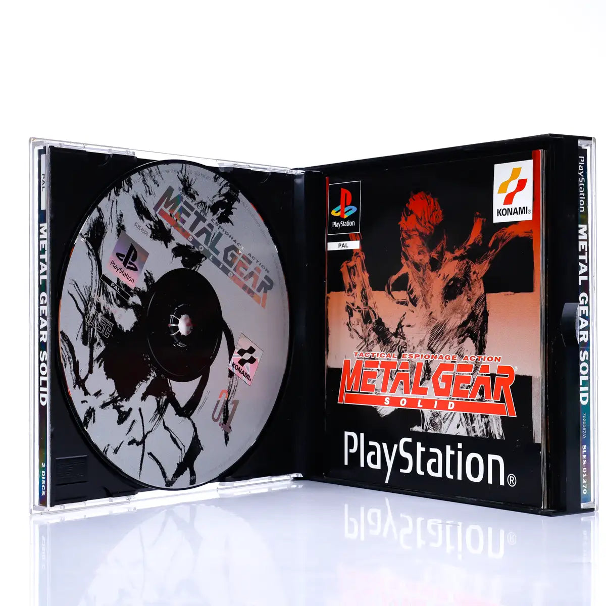 Tactical Espionage Action: Metal Gear Solid - PS1 spill - Retrospillkongen