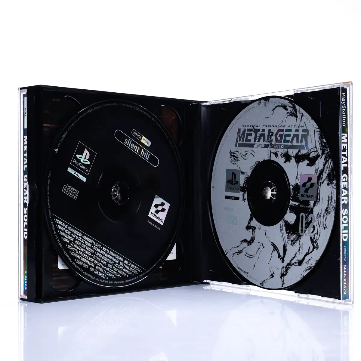 Tactical Espionage Action: Metal Gear Solid - PS1 spill - Retrospillkongen