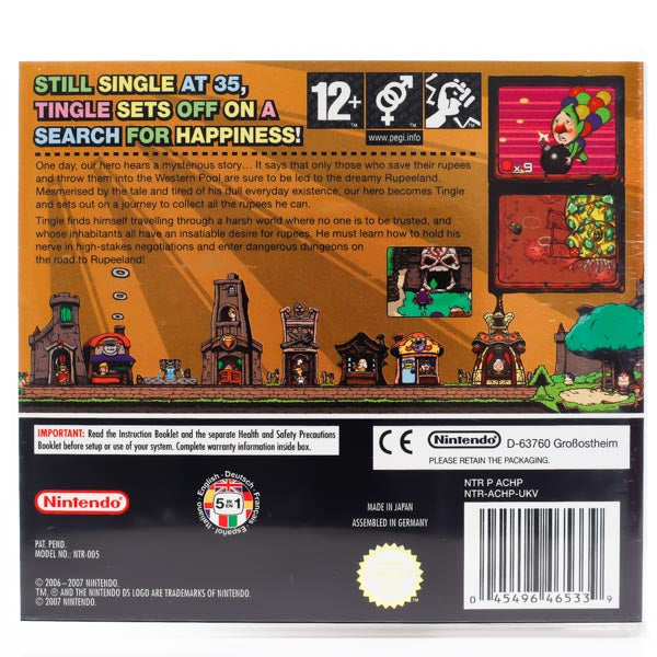 Freshly-Picked Tingle's Rosy Rupeeland - Nintendo DS spill - Retrospillkongen