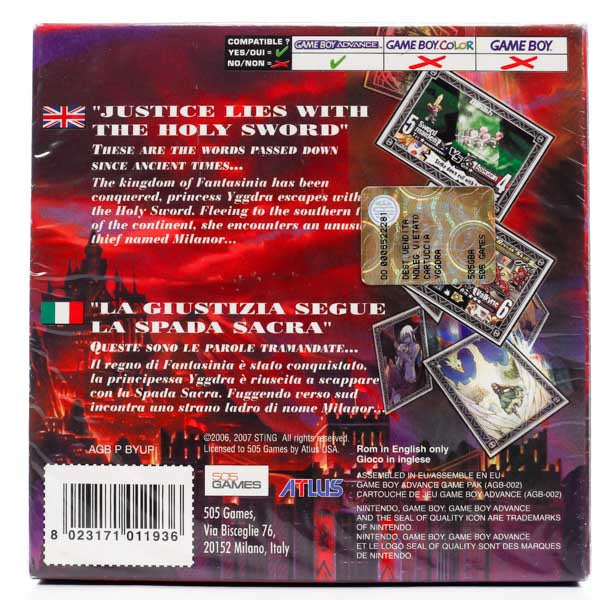 Yggdra Union: We'll Never Fight Alone - Gameboy Advance spill (Forseglet) - Retrospillkongen