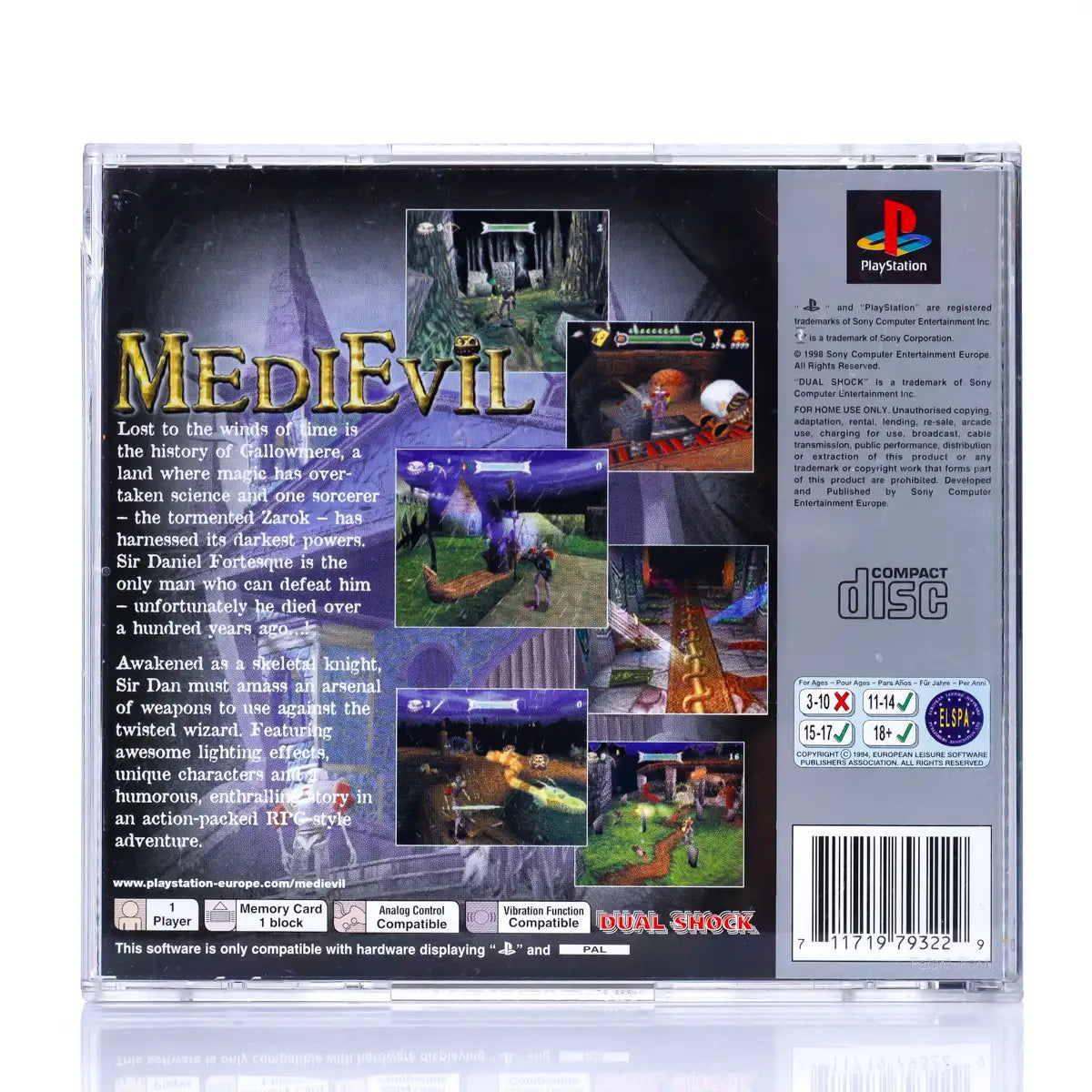 MediEvil - PS1 spill - Retrospillkongen