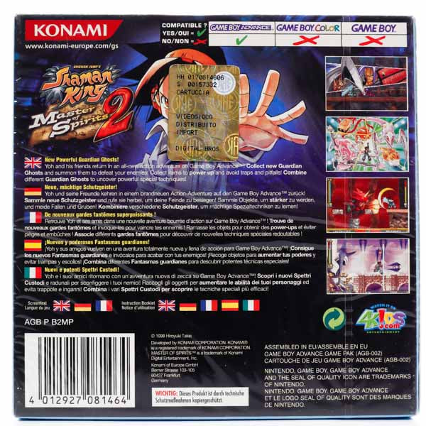 Shaman King: Master of Spirits 2 - Gameboy Advance spill (Forseglet) - Retrospillkongen