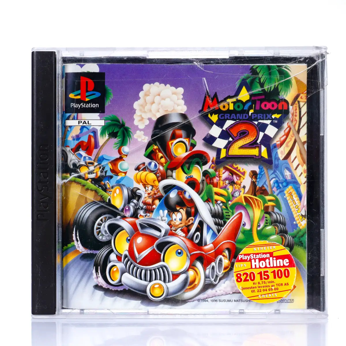 Motor Toon Grand Prix 2 - PS1 spill - Retrospillkongen