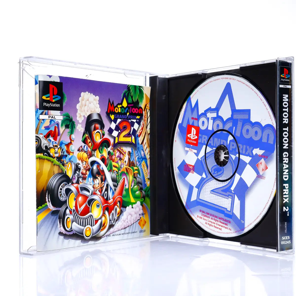 Motor Toon Grand Prix 2 - PS1 spill - Retrospillkongen