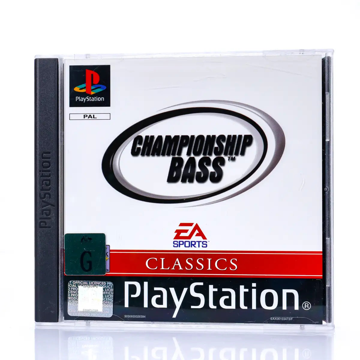 Championship Bass - PS1 spill - Retrospillkongen