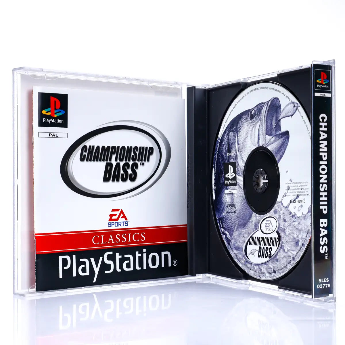 Championship Bass - PS1 spill - Retrospillkongen