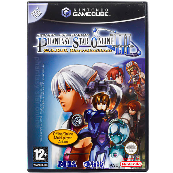 Phantasy Star Online: Episode III - C.A.R.D. Revolution - Gamecube spill - Retrospillkongen