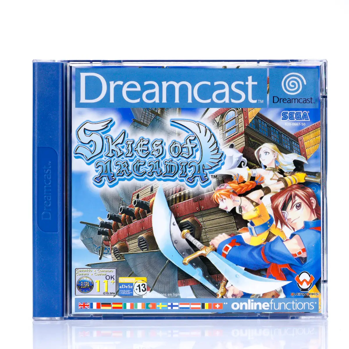 Skies of Arcadia - Dreamcast spill - Retrospillkongen