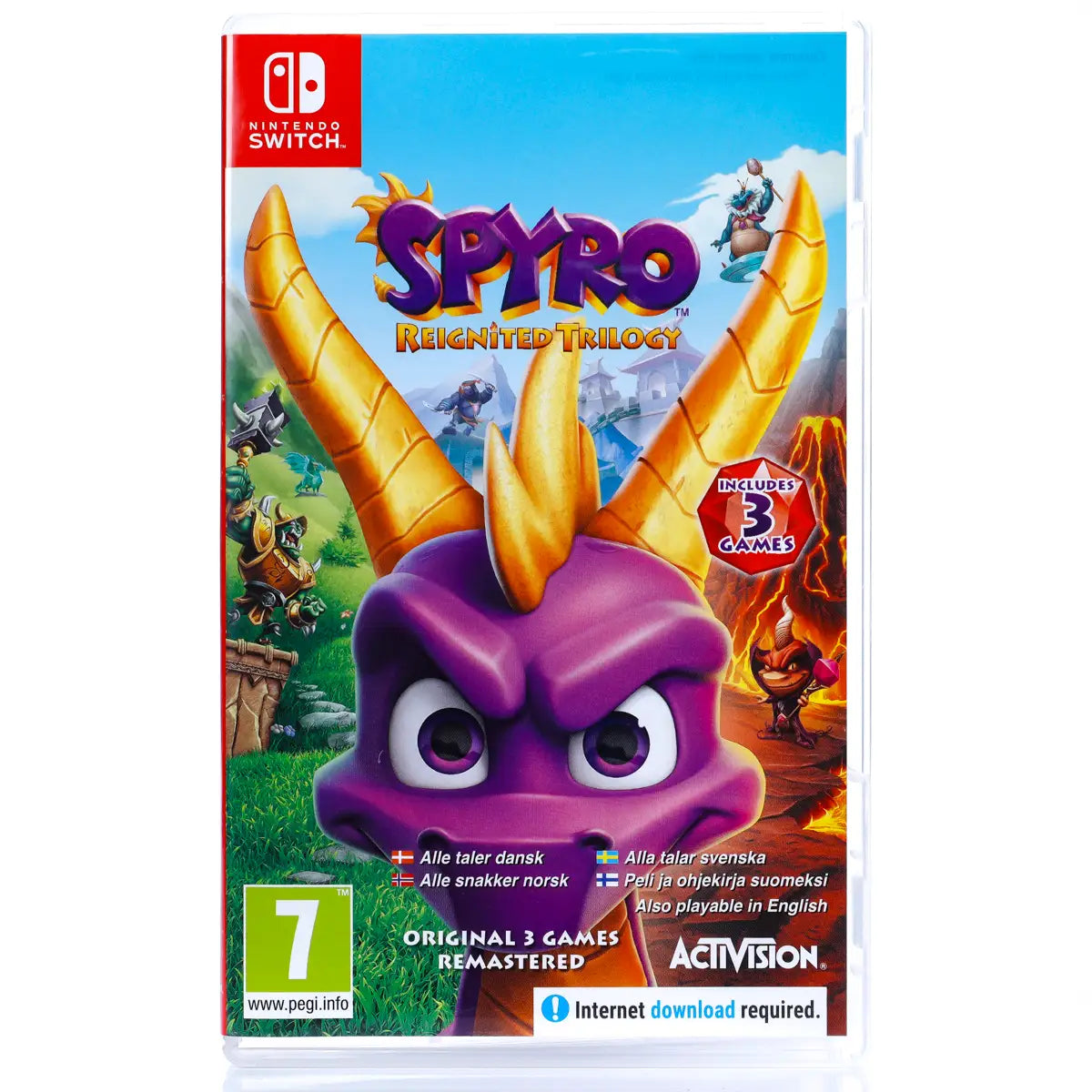 Spyro: Reignited Trilogy - Switch spill - Retrospillkongen