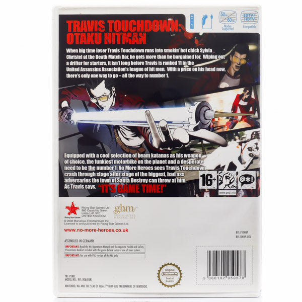 No More Heroes - Wii spill - Retrospillkongen