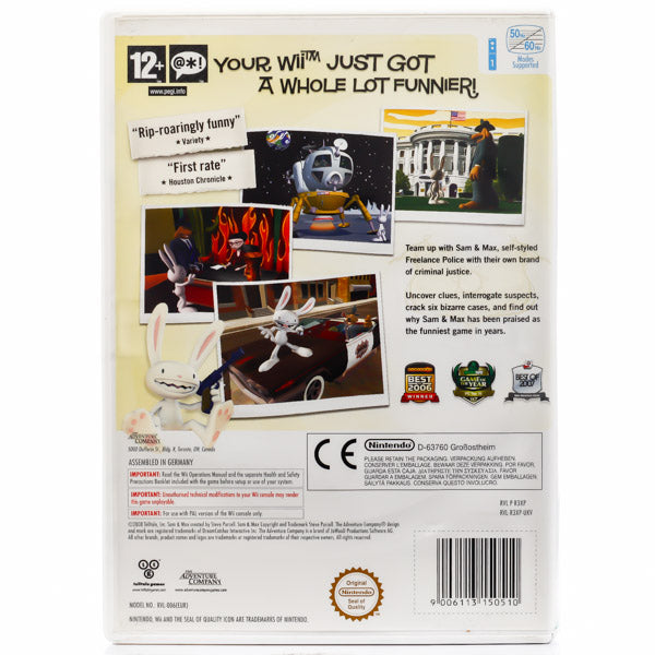 Sam & Max: Season One - Wii spill - Retrospillkongen