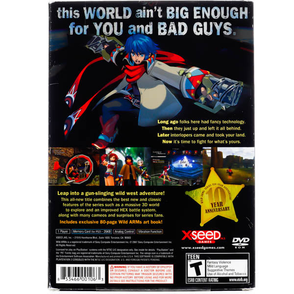 Komplett Wild Arms 5 10th Anniversary Edition Bundle - PS2 spill (USA Region) - Retrospillkongen