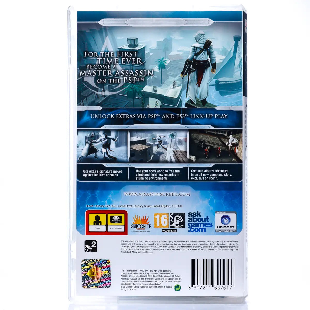 Assassin's Creed: Bloodlines - PSP spill - Retrospillkongen