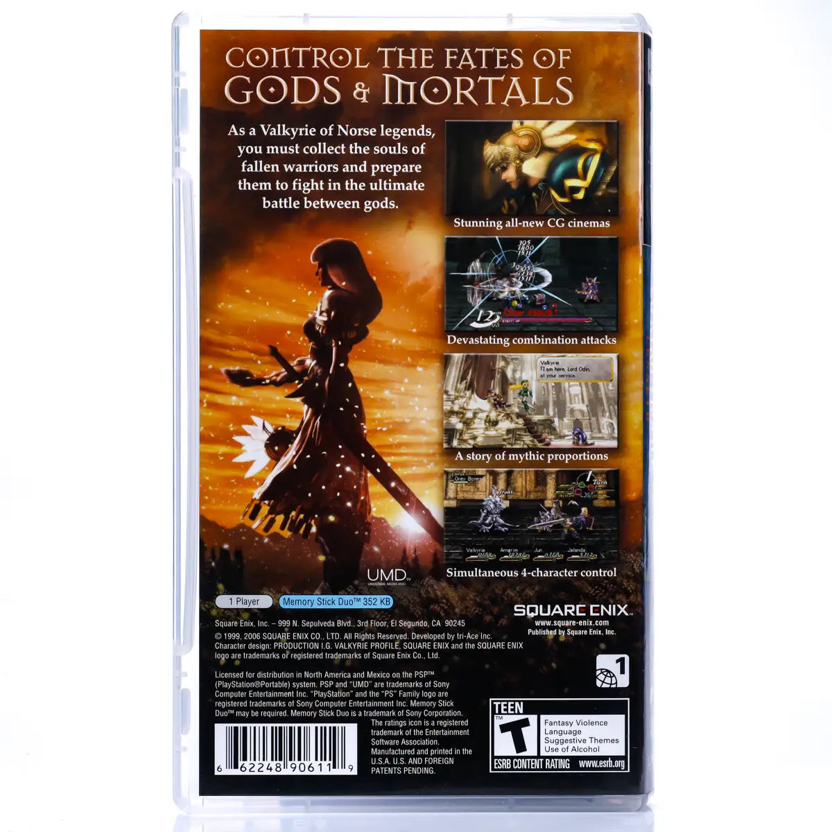 Valkyrie Profile: Lenneth - PSP spill (NTSC) - Retrospillkongen