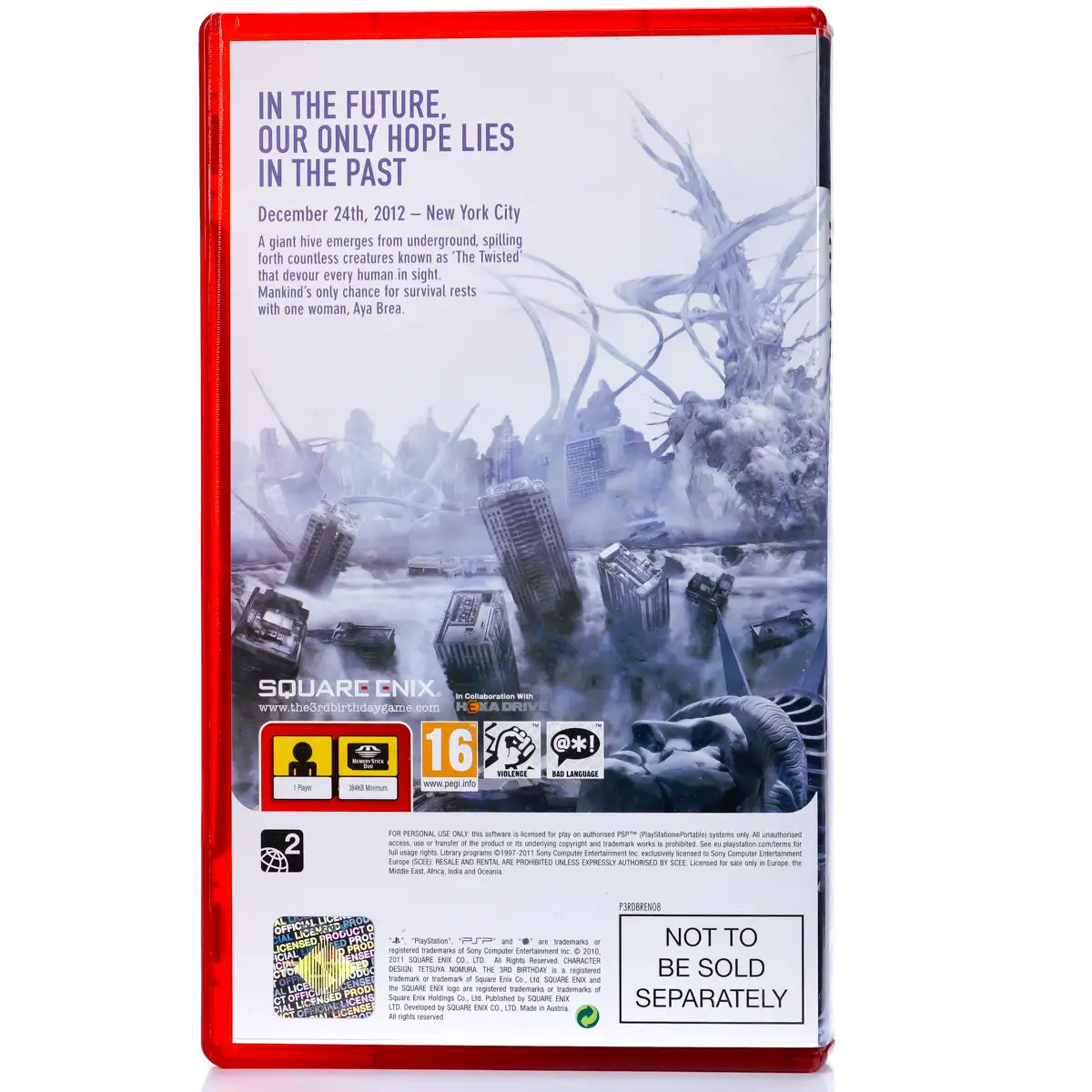 The 3rd Birthday (Twisted Edition) - PSP spill - Retrospillkongen