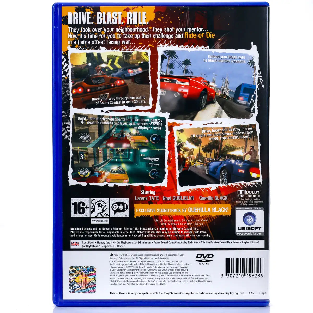 187: Ride or Die - PS2 Spill - Retrospillkongen