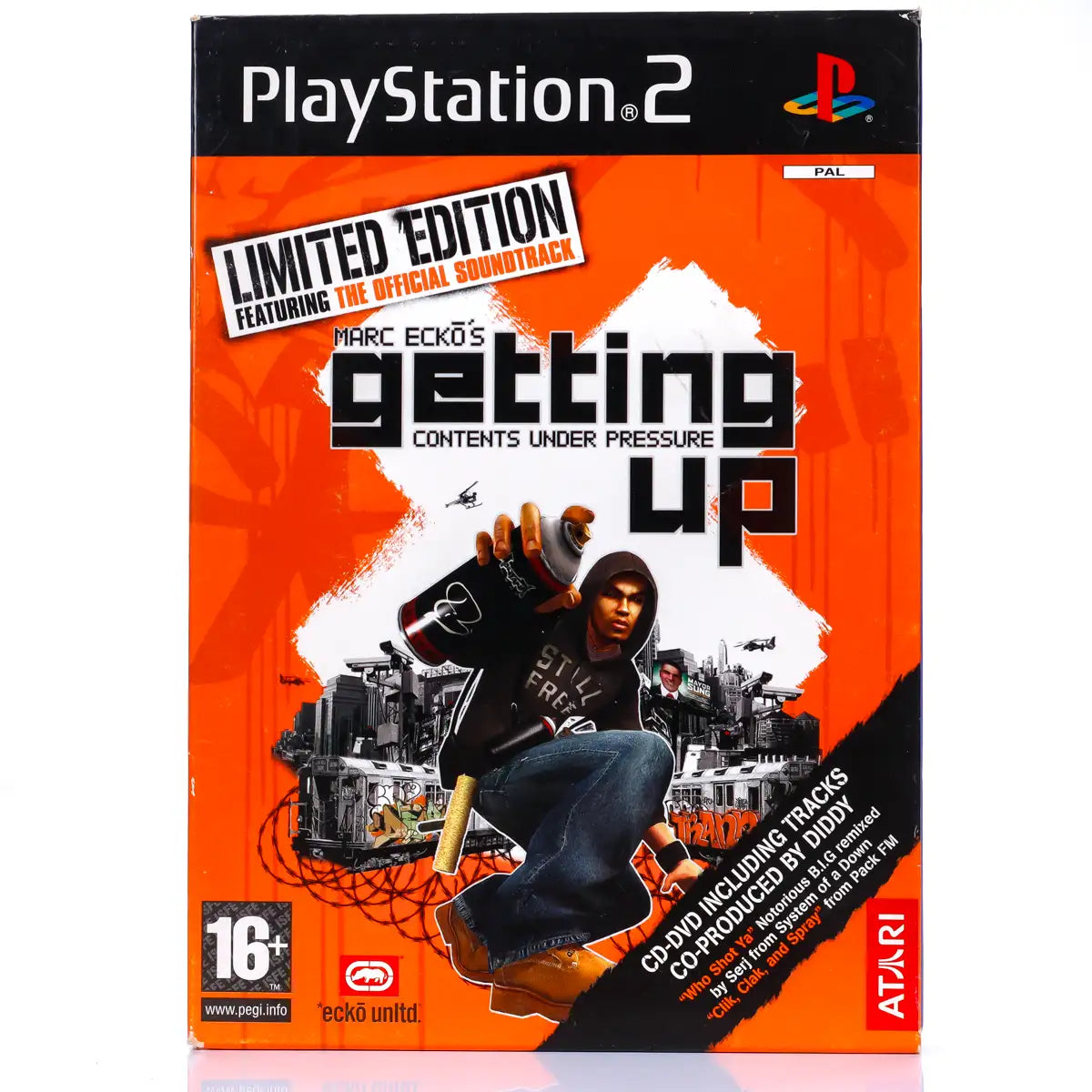 Marc Ecko's Getting Up: Contents Under Pressure - PS2 spill - Retrospillkongen