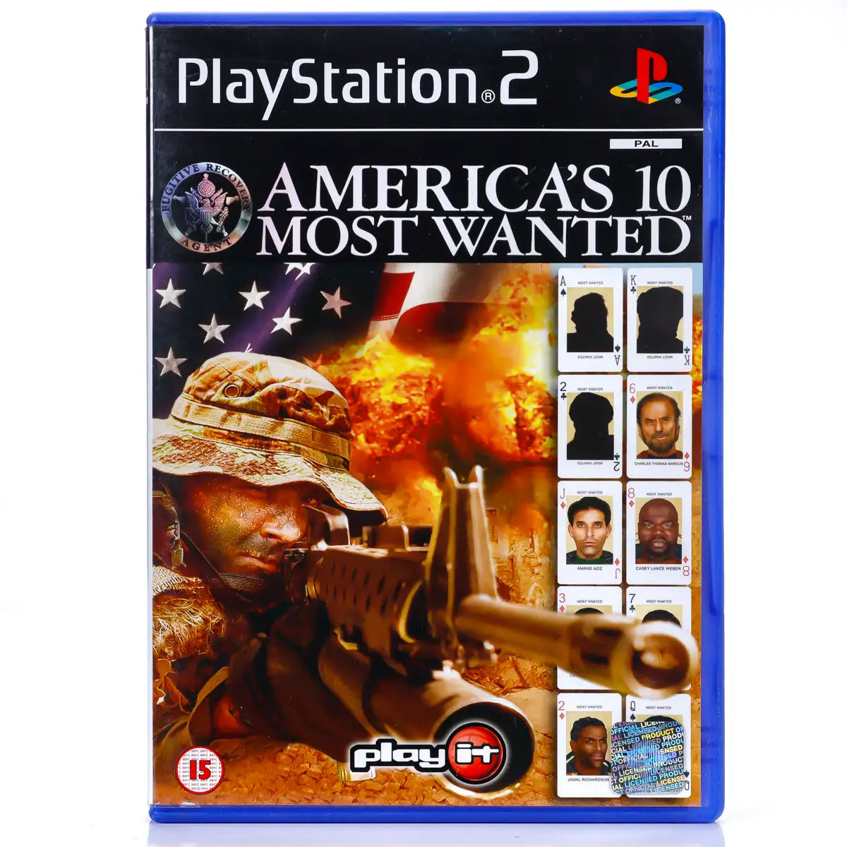 America's 10 Most Wanted - PS2 Spill - Retrospillkongen