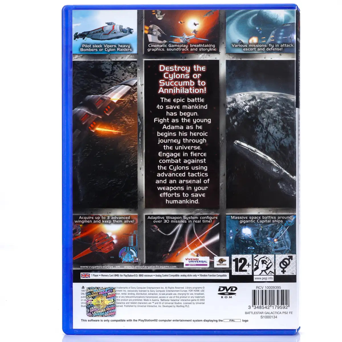 Battlestar Galactica - PS2 Spill - Retrospillkongen