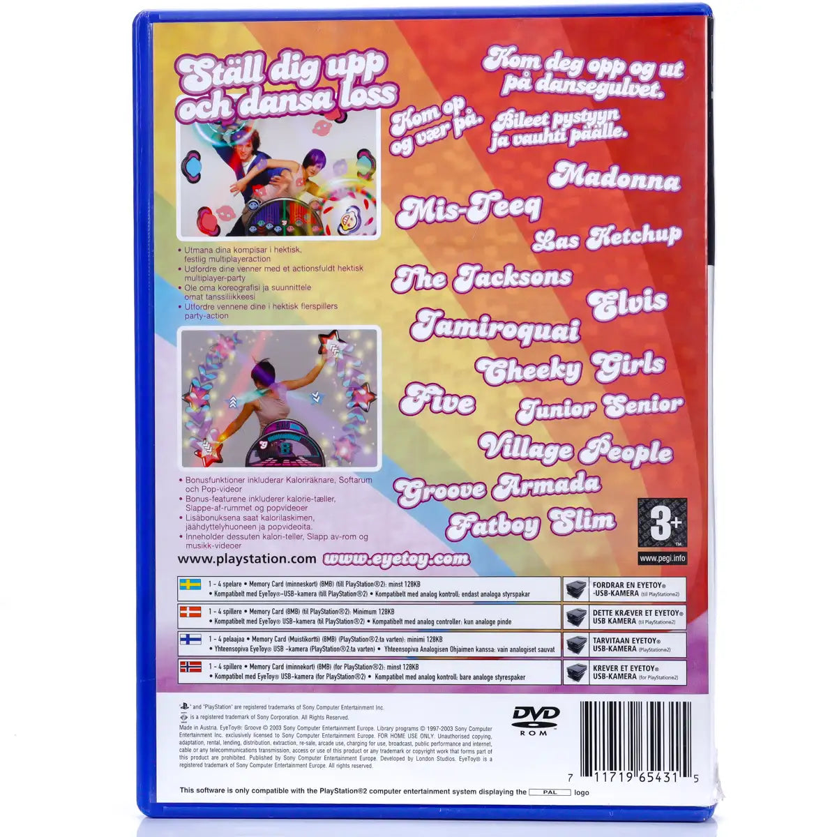 EyeToy: Groove - PS2 Spill - Retrospillkongen