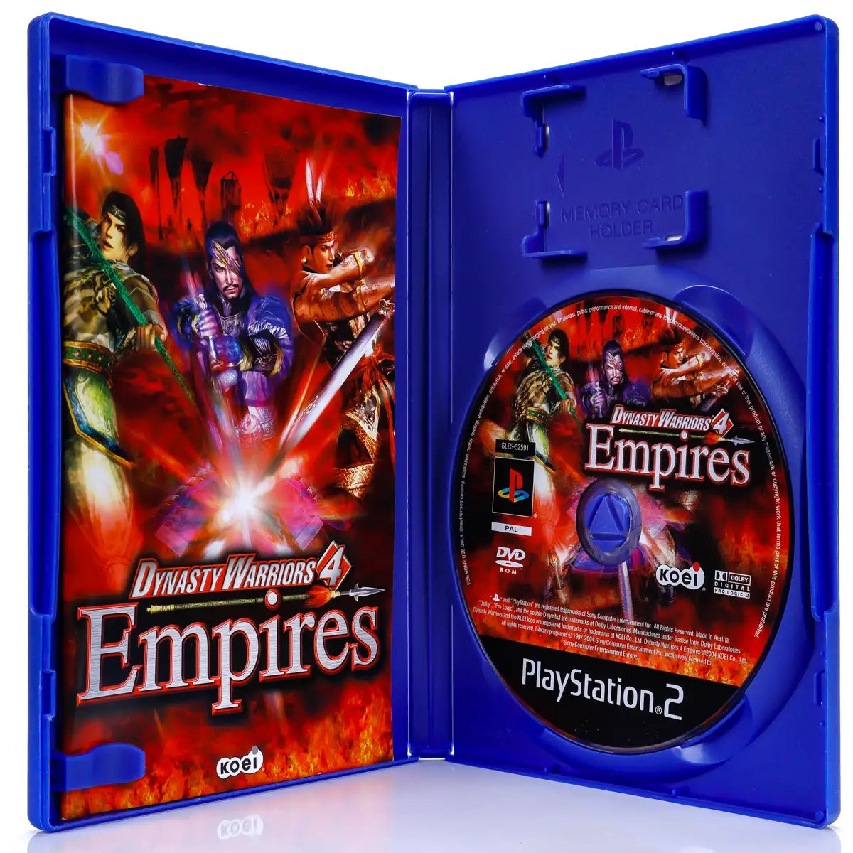 Dynasty Warriors 4 Empires - PS2 spill - Retrospillkongen