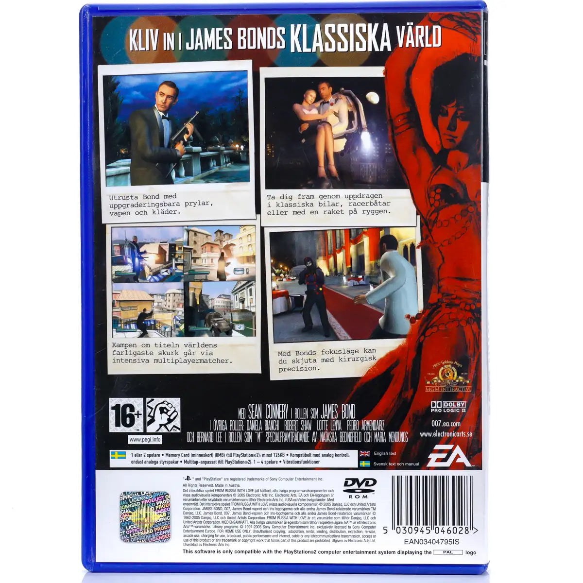 007: From Russia with Love - PS2 Spill - Retrospillkongen