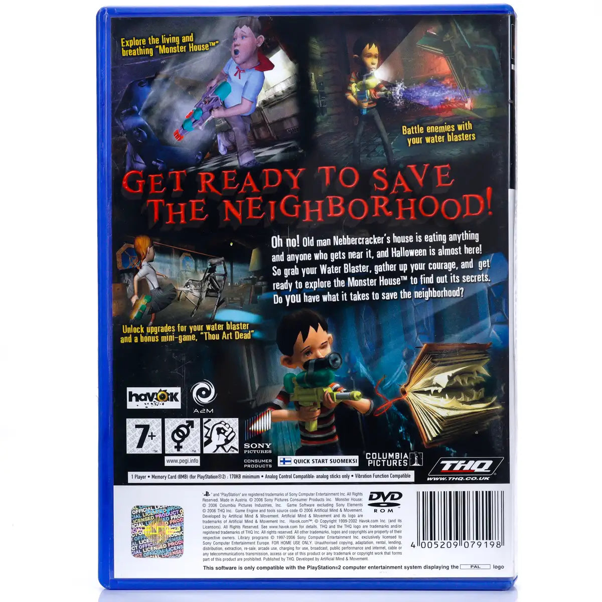 Monster House - PS2 Spill - Retrospillkongen