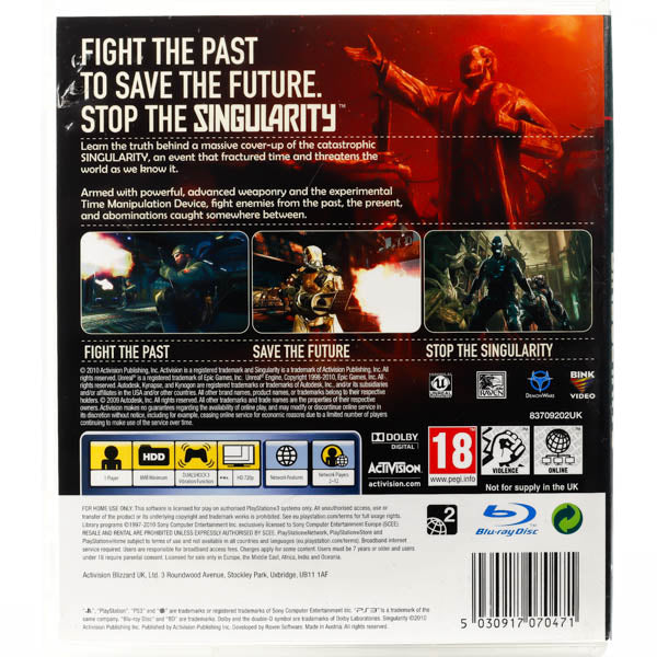 Singularity - PS3 spill - Retrospillkongen