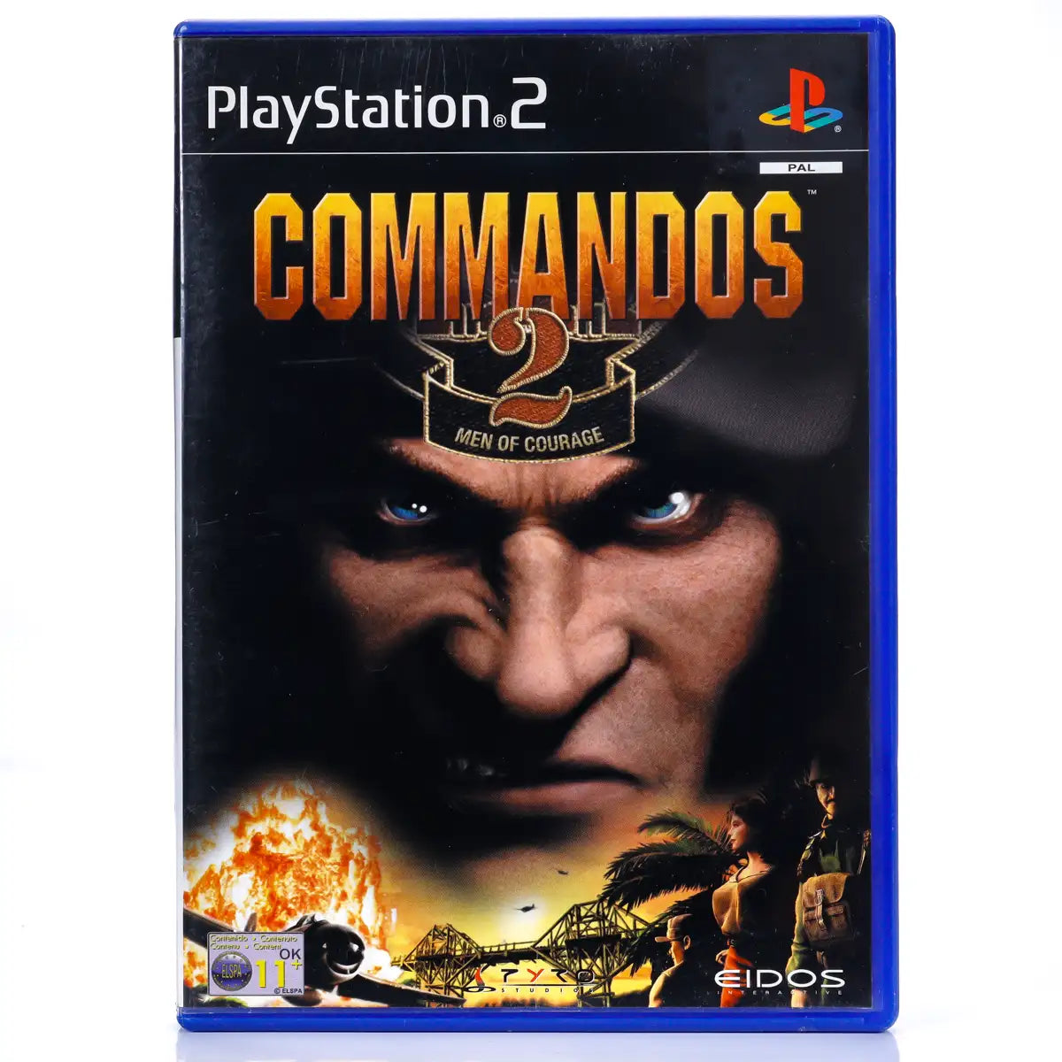 Commandos 2: Men of Courage - PS2 Spill - Retrospillkongen