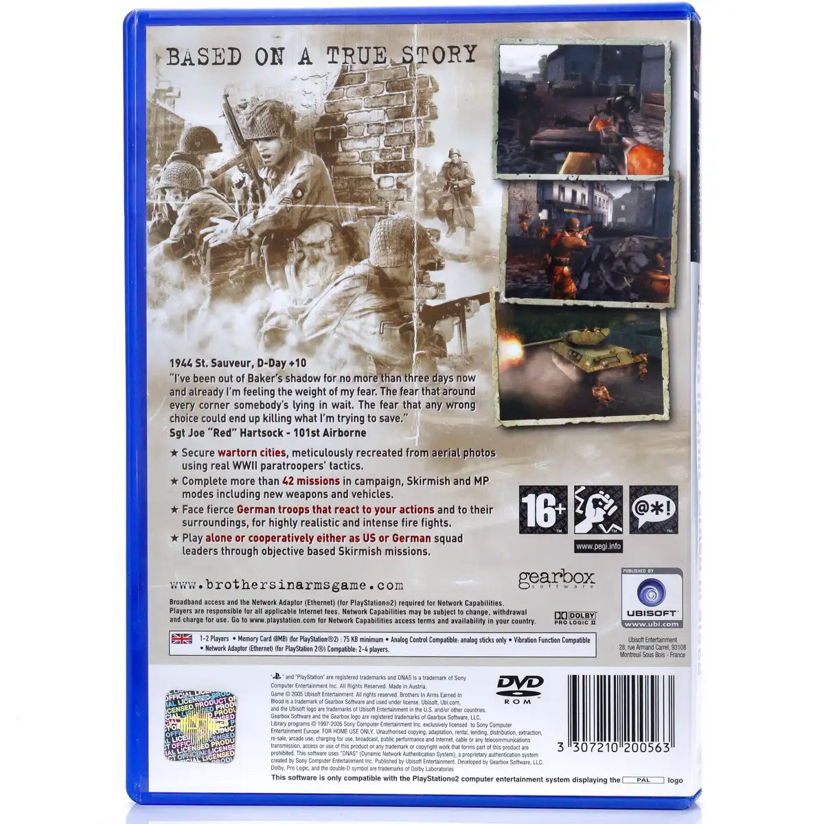 Brothers in Arms: Earned in Blood - PS2 Spill - Retrospillkongen