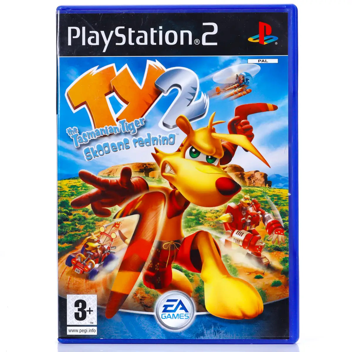 Ty 2 the Tasmanian Tiger Skogens Redning - PS2 spill - Retrospillkongen