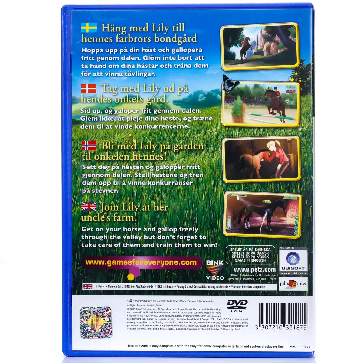 Horsez Ranch Rescue - PS2 Spill - Retrospillkongen