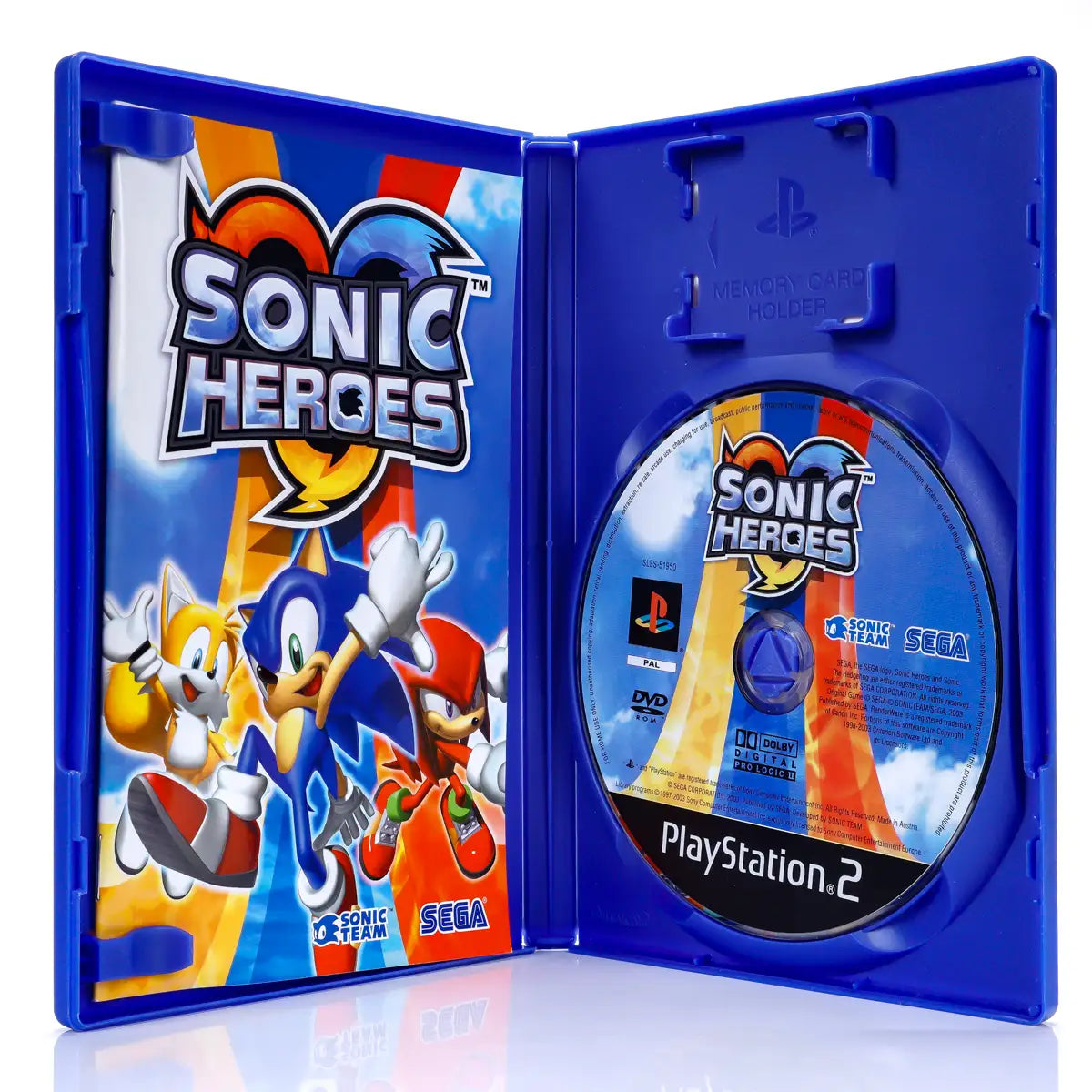 Sonic Heroes - PS2 spill - Retrospillkongen
