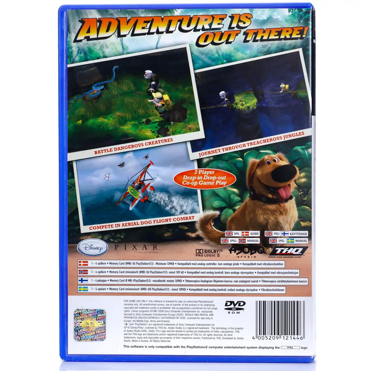 Disney Pixar UP - PS2 Spill - Retrospillkongen