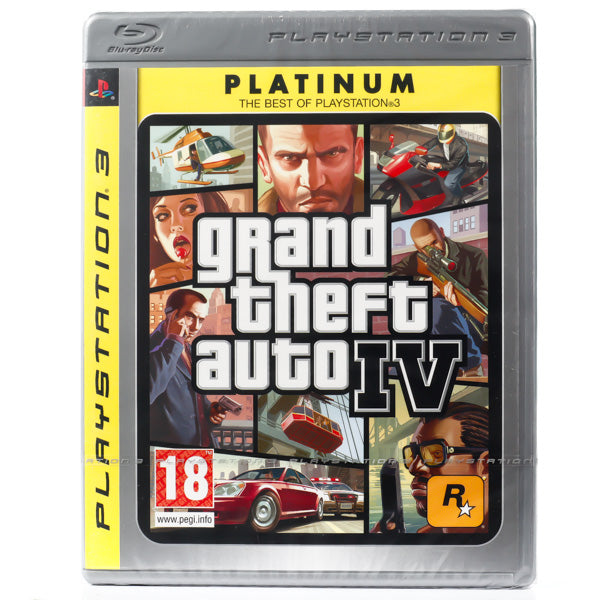 Grand Theft Auto IV - PS3 spill (Forseglet) - Retrospillkongen