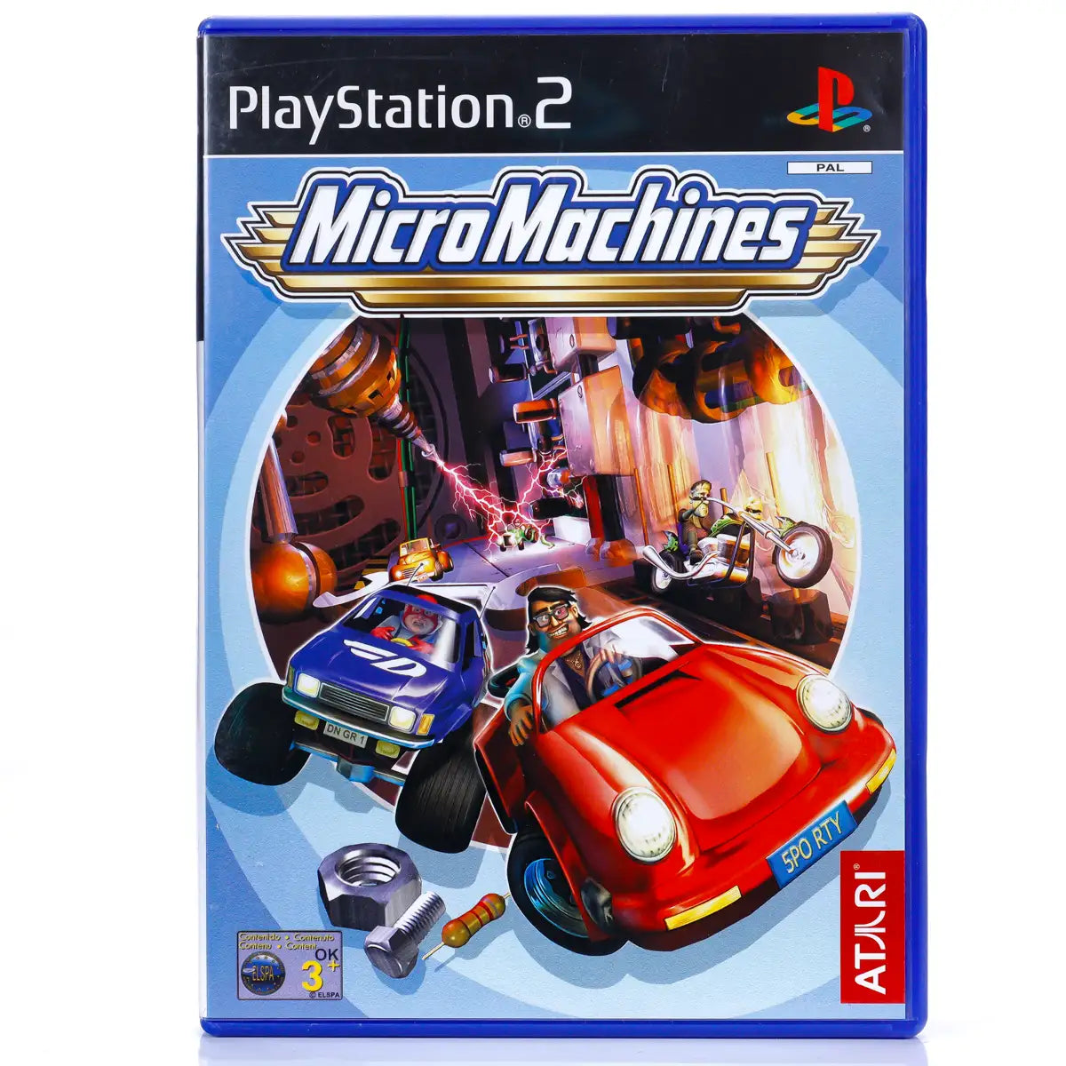 Micro Machines - PS2 Spill - Retrospillkongen