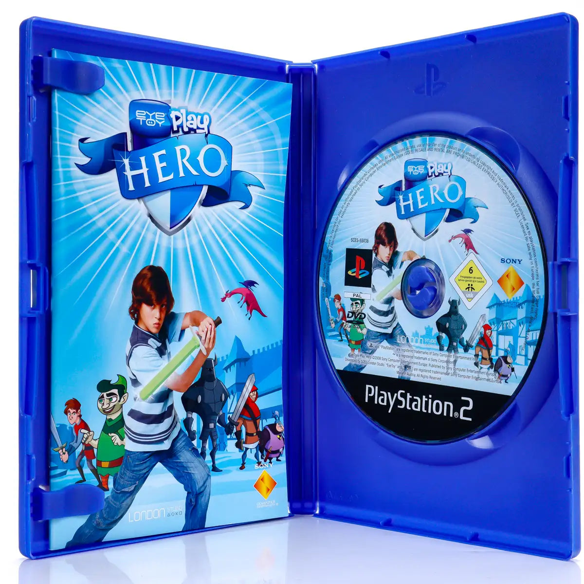 EyeToy Play: Hero - PS2 Spill - Retrospillkongen