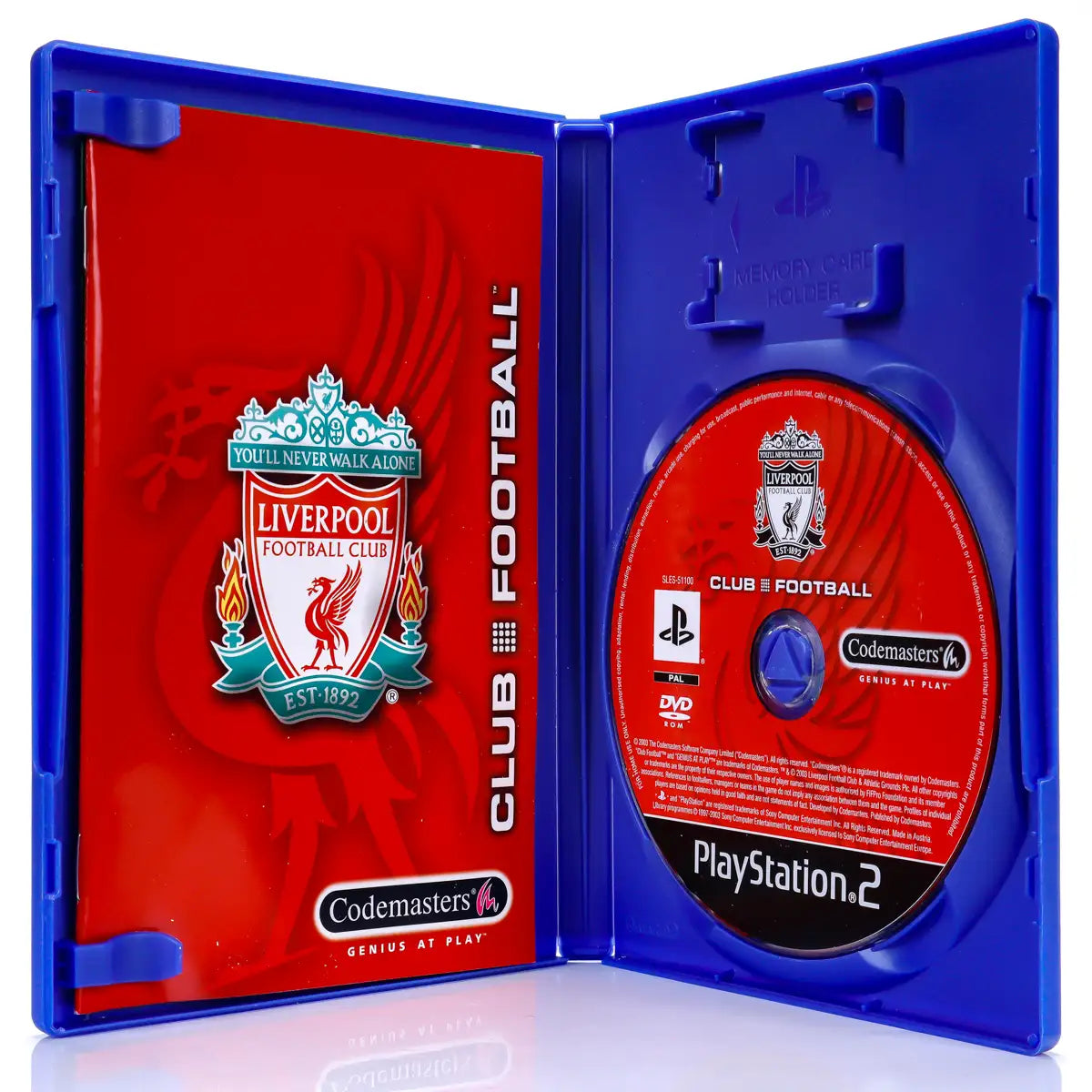 Liverpool FC Club Football - PS2 Spill - Retrospillkongen