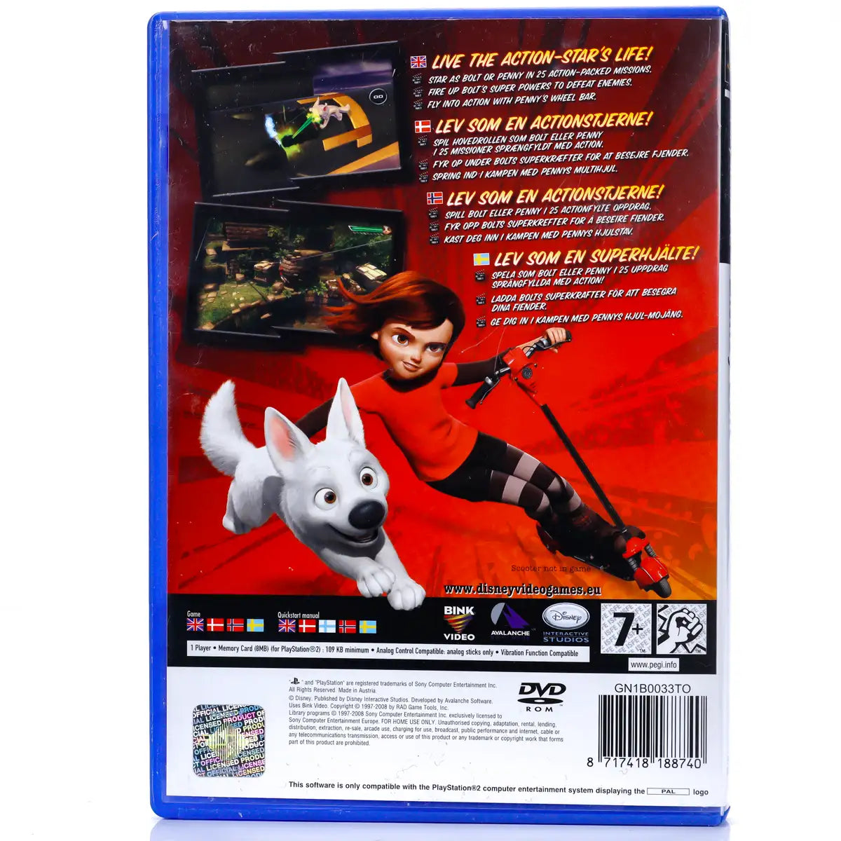 Bolt - PS2 Spill - Retrospillkongen