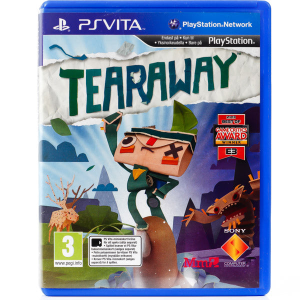 Tearaway - PSV spill - Retrospillkongen