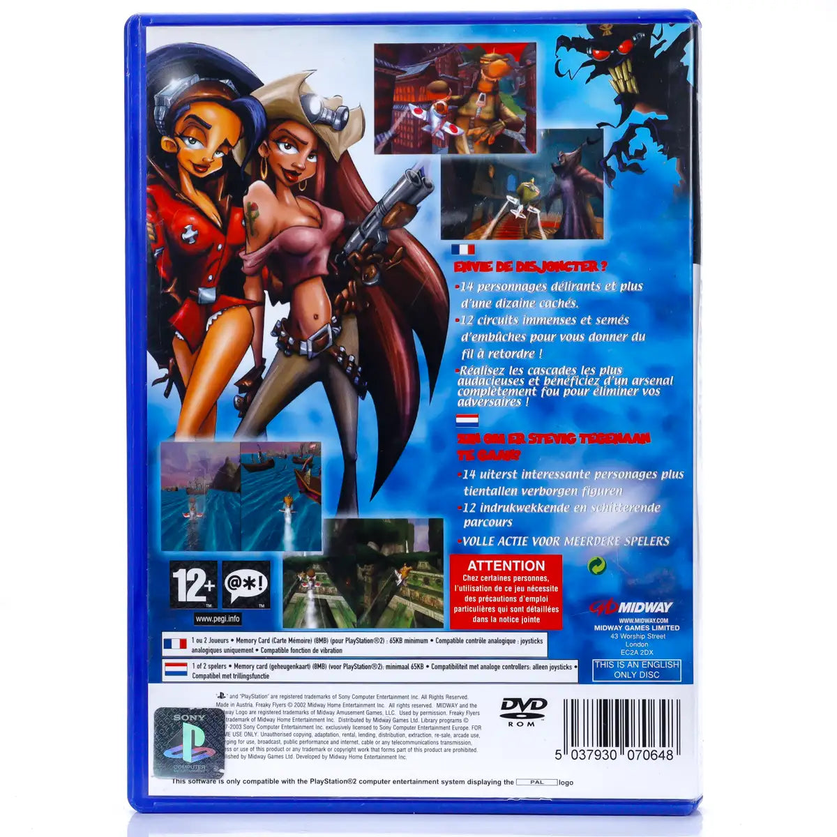 Freaky Flyers - PS2 Spill - Retrospillkongen