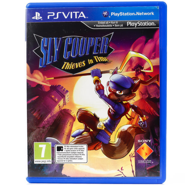 Sly Cooper: Thieves in Time - PS Vita spill - Retrospillkongen