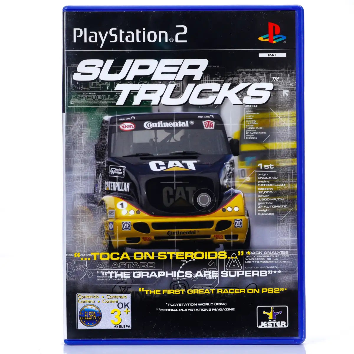 Super Trucks - PS2 Spill - Retrospillkongen